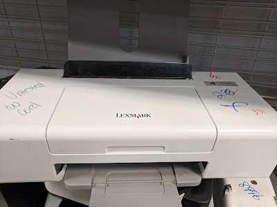 Impresora Lexmark que utiliza cartuchos # 1