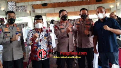 Berkunjung ke Tubaba, Kapolda Lampung ; Akan Bawa Kasus Sengketa 5 Keturunan VS PT. HIM ke BPN RI