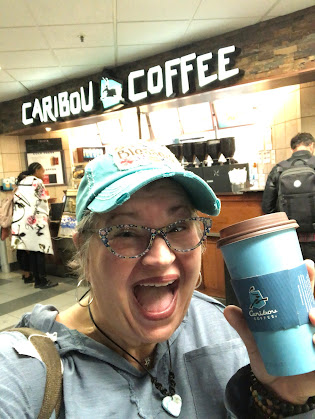 2022 Caribou Coffee, Pumpkin Chai, Denver Airport, CO