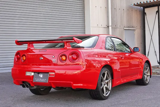 AR2 R34 GT-R for sale at Toprank Importers. According to GT-R Registry just 122 were AR2