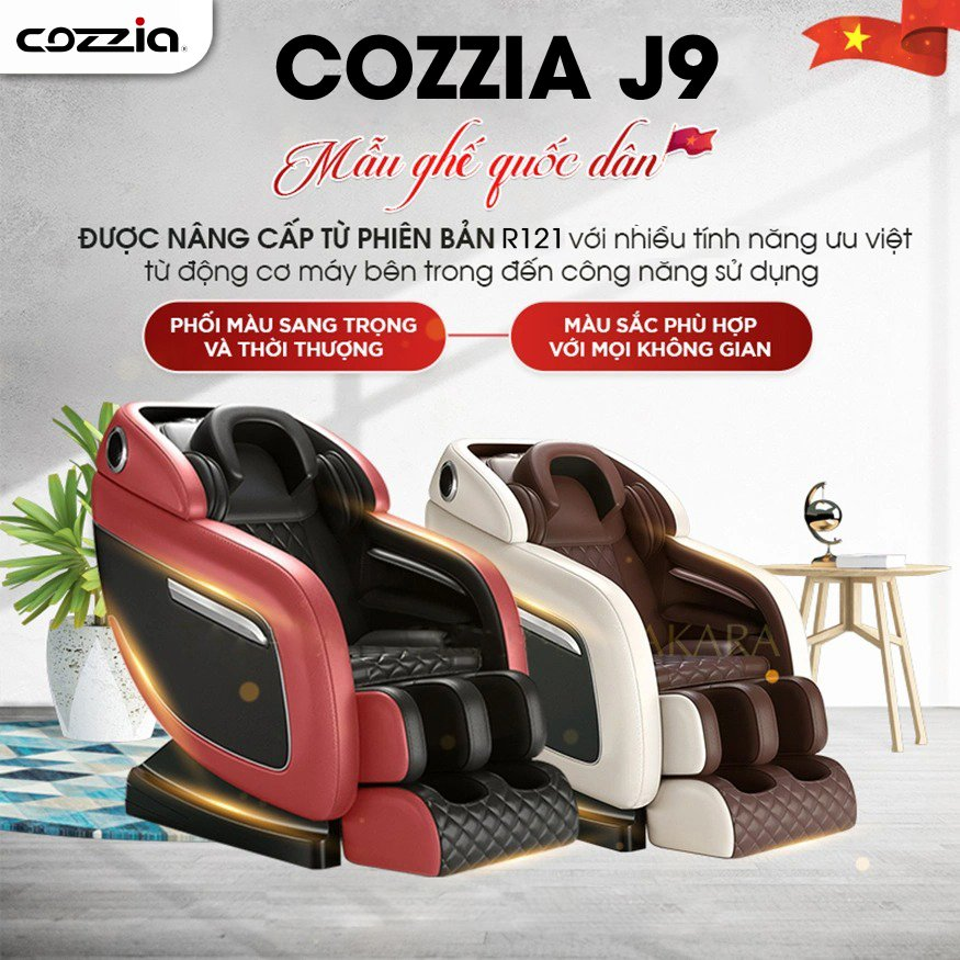 Ghế Massage Cozzia J9 - ảnh 3