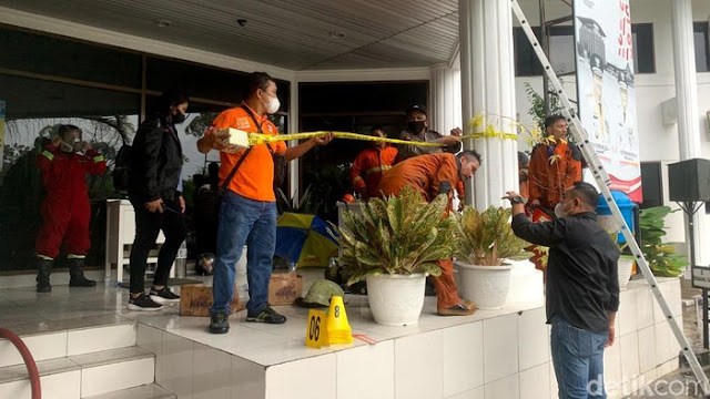 Kantor Bappeda Riau Dibakar, Pelaku Suami Pegawai Ditangkap!