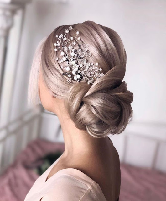 Bridal Hairstyles for White Weddings