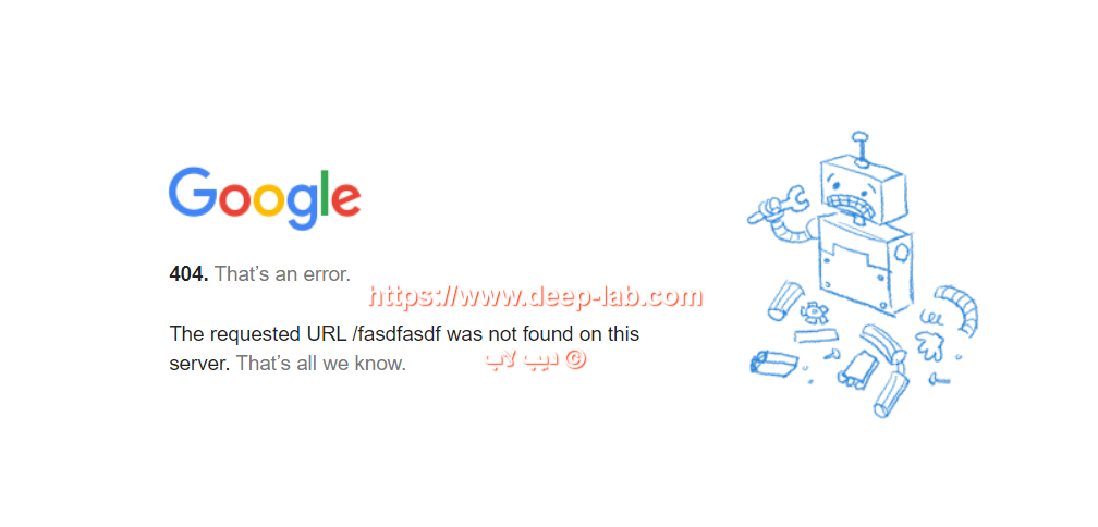 التخطي إلى المحتوى الرئيسيمساعدة بشأن إمكانية الوصول تعليقات إمكانية الوصول Google أخطاء 404 أو لم يتم العثور على الصفحة  الكل فيديوالأخبارصورخرائط Googleالمزيد الأدوات حوالى 193,000 نتيجة (0.52 ثانية)  أخطاء 404 (لم يتم العثور على الصفحة) إذا كان الخطأ في عنوان URL تم إرساله، ينبغي إصلاح هذا الخطأ. إذا كانت الصفحة محذوفة وليس لها بديل أو مكافئ، يكون الإجراء المناسب هو عرض صفحة 404. ... إذا كان هناك خطأ في عنوان URL تم إنشاؤه باستخدام نص برمجي أو لم يكن موجودًا قط على موقعك، لن تحتاج إلى إصلاحه على الأرجح.  أخطاء 404 (لم يتم العثور على الصفحة) - مساعدة Search Consolehttps://support.google.com › webmasters › answer لمحة عن المقتطفات المميَّزة • ملاحظات  حل: كيفية إصلاح صفحة 404 لم يتم العثور على خطأ - 2021 - ...https://ar.go-travels.com › 16376-404-not-found-error-... كيفية اصلاح 404 لم يتم العثور على خطأ · أعد محاولة صفحة الويب بالضغط F5، والنقر على / تحديث زر تحديث / إعادة التحميل ، أو تجربة عنوان URL من شريط العناوين مرة ...  كيفية اصلاح 404 لم يتم العثور على خطأ - EYEWATED.COMhttps://ar.eyewated.com › كيفية-اصلاح-404-لم-يتم-ال... تظهر معظم أخطاء 404 غير موجودة داخل نافذة متصفح الإنترنت تمامًا مثلما تفعل صفحات الويب. ad. في Internet Explorer ، الرسالة لا يمكن العثور على صفحة ويب عادةً ما ...  كيفية حلّ أخطاء Soft 404 | مجموعة خدمات "بحث Google‏"https://developers.google.com › docs › soft-404-errors خطأ 404 soft هو عنوان URL يعرض صفحة تُعلم المستخدم بأنّ الصفحة غير متوفّرة كما يعرض رمز حالة 200 (success) . وأحيانًا، قد يتم عرض صفحة تشتمل على محتوى قليل ... ‏حلّ أخطاء soft 404 · ‏الصفحة والمحتوى لم يعودا...  كيفية إصلاح 404 صفحة لم يتم العثور على خطأhttps://ara.4meahc.com › how-fix-404-page-not-found-... يتم عرض معظم أخطاء 404 التي لم يتم العثور عليها داخل نافذة متصفح الإنترنت مثلما تظهر صفحات الويب. في Internet Explorer ، تشير الرسالة التي لا يمكن العثور على ...  يعنى إيه 404 error وكيف يمكنك تجنبه وحل المشكلة عند ...https://www.youm7.com › story › 2020/12 › يعنى-إيه-... ٠٣‏/١٢‏/٢٠٢٠ — يعد الخطأ 404 أو error404 أحد أكثر الأخطاء شيوعًا على الويب، لدرجة ... باسمه الأطول "لم يتم العثور على الصفحة 404"، وهذا خطأ يشير إلى أنه لا ... الفيديوهات  معاينة 1:22 حل مشكل خطأ صفحة 404 طريقتين لتحويل الزوار من صفحة الخطأ ... YouTube · MDTechVideos International 03‏/10‏/2021  معاينة 6:13 حل مشكلة الصفحة غير موجودة 404 من خلال ملف htaccess YouTube · Learn With Naw 17‏/05‏/2018  معاينة 6:45 حل مشكلة صفحة 404 واخطاء الزاحف التي تؤدي الى فقدان الارباح ... YouTube · ابن سوريا للمعلوميات 13‏/02‏/2021 عرض الكل  ما هو خطأ 404 لم يتم العثور على الصفحة وماذا يمكنك أن تفعل إذا ...https://ar.prankmike.com › what-is-404-page-not-found-e... كيفية إصلاح خطأ 404 لم يتم العثور على الصفحة · قم بتحديث الصفحة بشدة · تحقق من وجود أخطاء في عنوان URL · استخدم شريط البحث · امسح ذاكرة التخزين المؤقت وملفات تعريف ... 08‏/03‏/2021  كيفية إصلاح خطأ HTTP 404 غير موجود [خطأ في المتصفح]https://ar.cm-cabeceiras-basto.pt › how-fix-http-error-4... بدأ كل شيء على شكل نص مكتوب على صفحات الويب ومترابط عبر الروابط. ... أحد أشهر الأخطاء هو خطأ HTTP 404 'لم يتم العثور عليه' ، واليوم سنعرض لك كيفية إصلاح هذا ...  كيفية اصلاح 404 لم يتم العثور على خطأ - ماك 2021https://ar.digitalentertainmentnews.com › how-fix-404-... حدث خطأ 404 عند محاولة زيارة صفحة ويب غير موجودة. في بعض الأحيان ، تكون المشكلة على الموقع نفسه ، وليس هناك الكثير الذي يمكنك فعله حيال ذلك. عمليات البحث ذات الصلة 404 Not Found تحميل 404 not found حل مشكلة 404 هذا خطأ لم يتم العثور على عنوان URL المطلوب على هذا الخادم ماا نعرفه ما هو خطأ 404 صفحة الخطأ 404 404 - ملف أو دليل غير موجود. 404 الصفحة غير موجودة تحميل ملف 404 1	 2 3 4 5 6 7 8 9 10 التالية  مصر قنا - من عنوان IP - تحديث الموقع الجغرافي مساعدةإرسال تعليقاتالخصوصيةالبنود