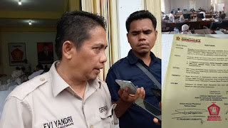 Farizal Hafni meragukan SK Penggantian Ketua DPRD Pasbar