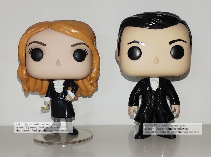 Chilling Adventures of Sabrina Custom Funko Pop of Zelda and Faustus