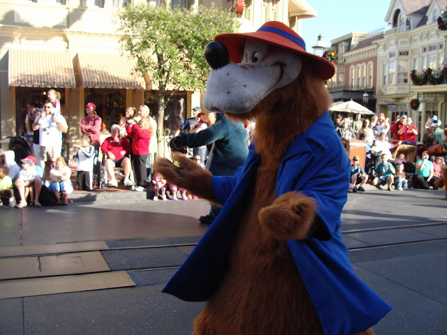 Brer Bear Character on Main Street USA Magic Kingdom Walt Disney World