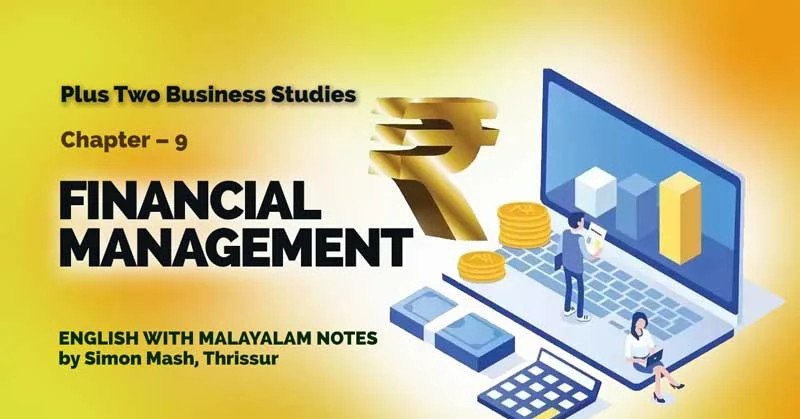 Plus Two Business Studies Chapter 9 English with Malayalam Note