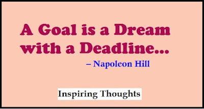 Inspiring Thoughts Goal Motivational Quotes for Success