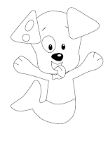 Bubble Puppy- Bubble Guppies coloring page