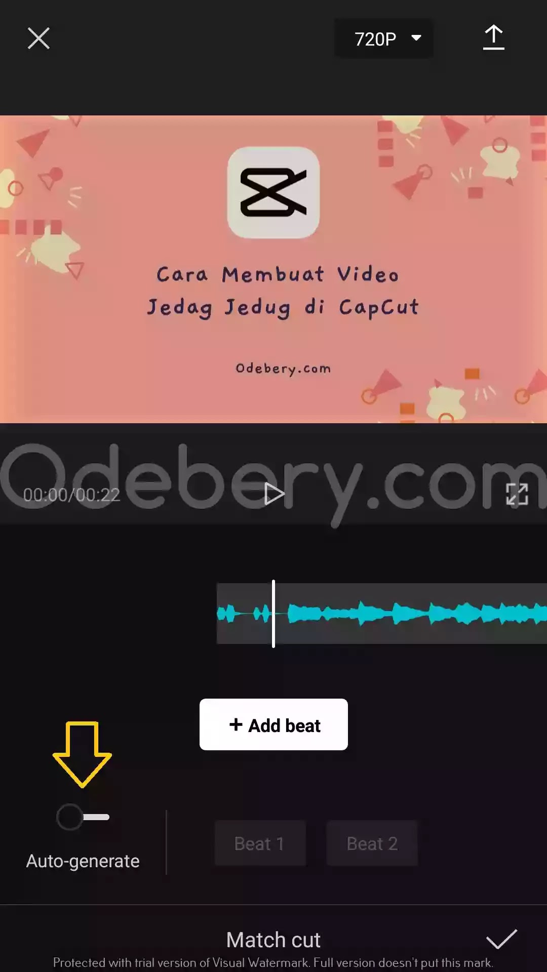 Cara Membuat Video Jedag Jedug di CapCut