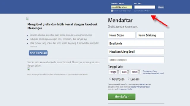 Cara Mengetahui Password Facebook Sendiri