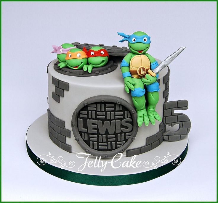 tmnt birthday cakes ideas