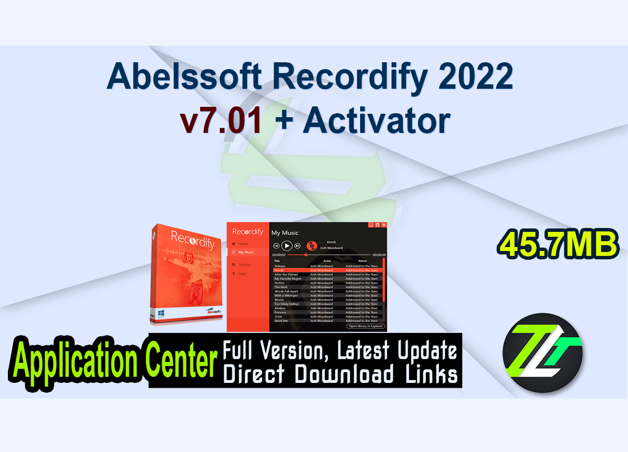 Abelssoft Recordify 2022 v7.01 + Activator