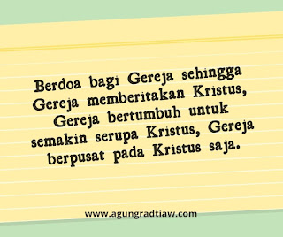 Doa Syafaat Kristen Bagi Gereja Berdasarkan 1 Korintus 2 10; Renungan Singkat Tentang Roh Kudus