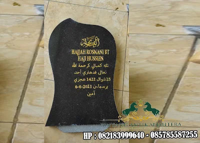 DAFTAR HARGA 20 JENIS KIJINGAN MAKAM MARMER GRANITE TERLARIS BERIKUT NISAN NYA