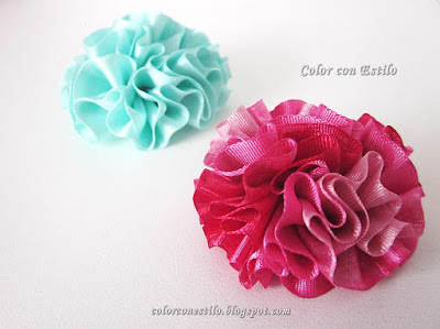 Ribbon-carnations