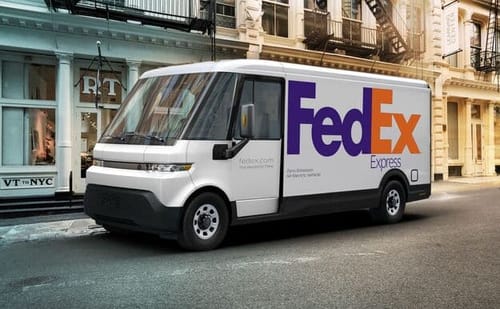 FedEx receives its first electric truck from BrightDrop