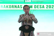 Presiden RI Jokowi! Dana Desa Rp 400,1 Triliun  Sudah Disalurkan