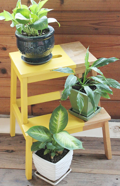 Thrifty Thursday How to Update and Use a Stepstool