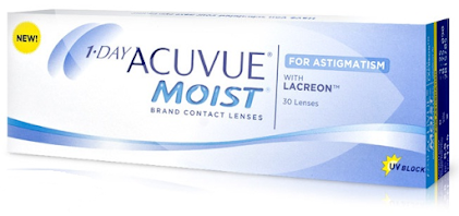 1-Day Acuvue Moist For Astigmatism lenses