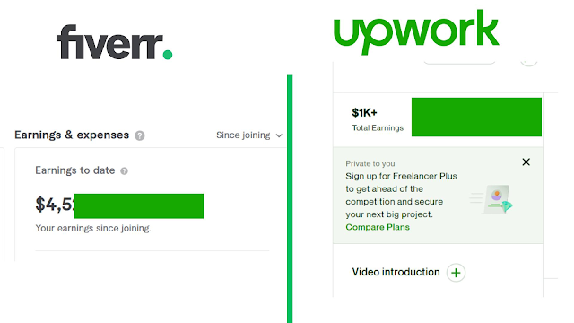 Pengalaman di Fiverr dan Upwork Bagus yang Mana?