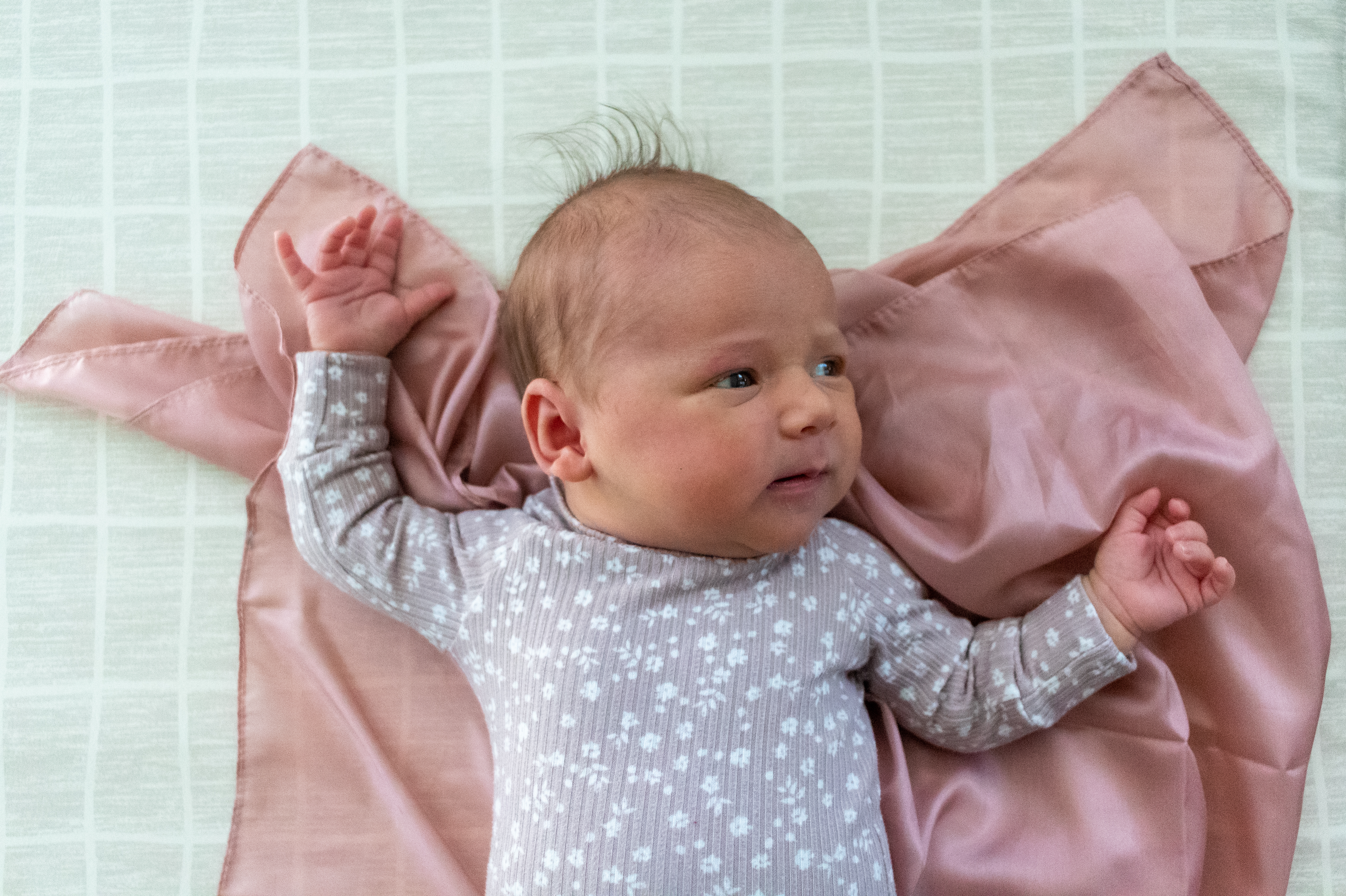 Simple Sensory Play for Montessori Newborns