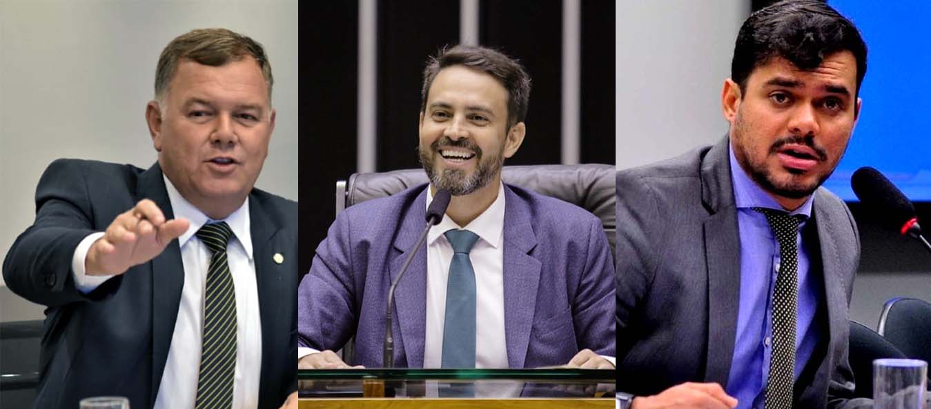 Deputados federais Lúcio Mosquini, Léo Moraes e Expedito Netto na lista da CGU por esquema de emendas do Tratoraço