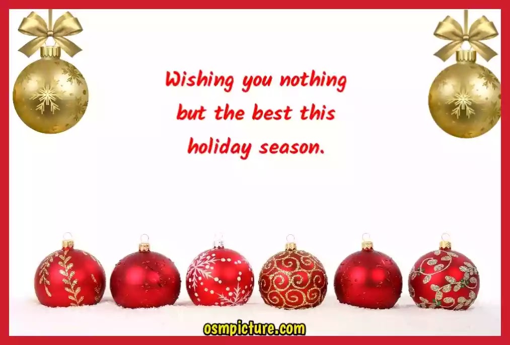 merry Christmas wishing text