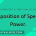 Understanding Transposition of Spectacle Power