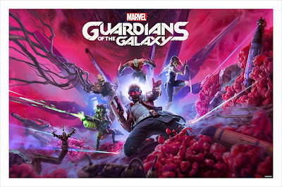 Marvel’s Guardians of the Galaxy Video Game Art Prints by Marvel Games Production Team, Tim Tsang & Grey Matter Art
