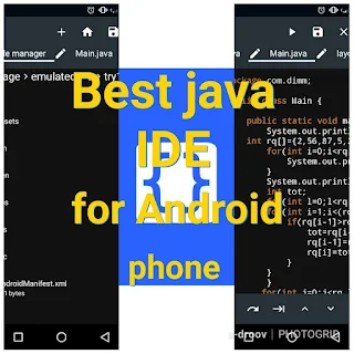 Best java IDE for Android mobile - x-droov