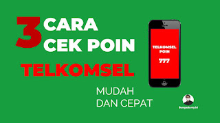 cara cek poin telkomsel