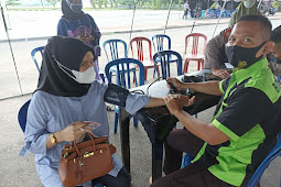 Polda Maluku Gelar Vaksin Massal Bagi 200 Warga Kota Ambon
