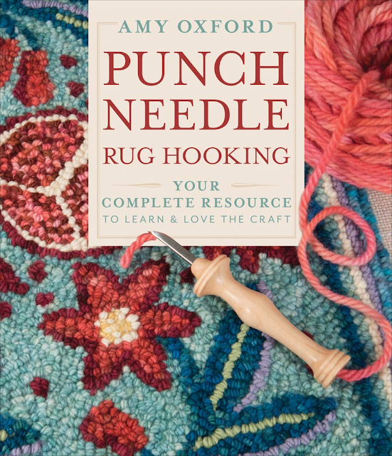 punch needle rug hooking book