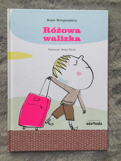 Recenzje #218 - "Różowa walizka" - okładka książki - Francuski przy kawie