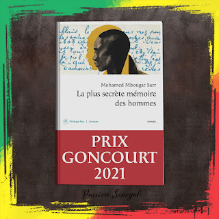 Actualités Prix Gongourt Mohamed Mbougar Sarr - Livre Passion Sénégal