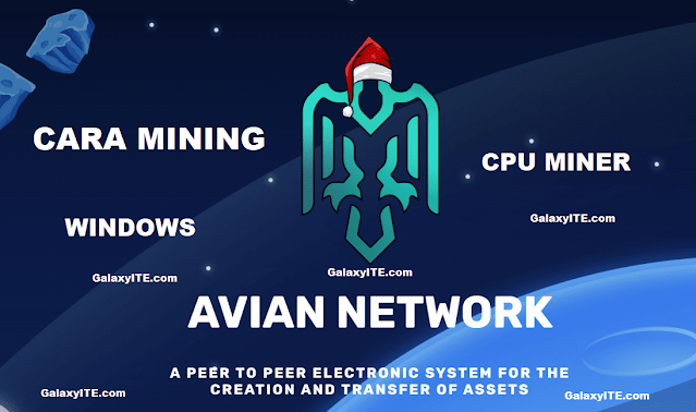 Cara Mining AVN Coin menggunakan CPU miner di Windows