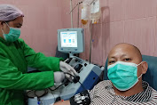 "Jakas" Wartawan Penyintas Pertama di Sulut Donor Plasma Konvalesen Setelah Sembuh Dari Covid - 19  