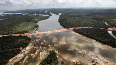 إنخفاض منسوب مياه حوض الامازون