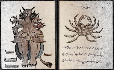 Page 4, Persian Demons from a Book of Magic and Astrology