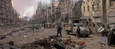 earthquake, 1974, disaster movie, 1970's, film, movie, cinema, screenshot, hollywood, los angeles, l.a, special effects, damage, destruction, skyscraper, box office,