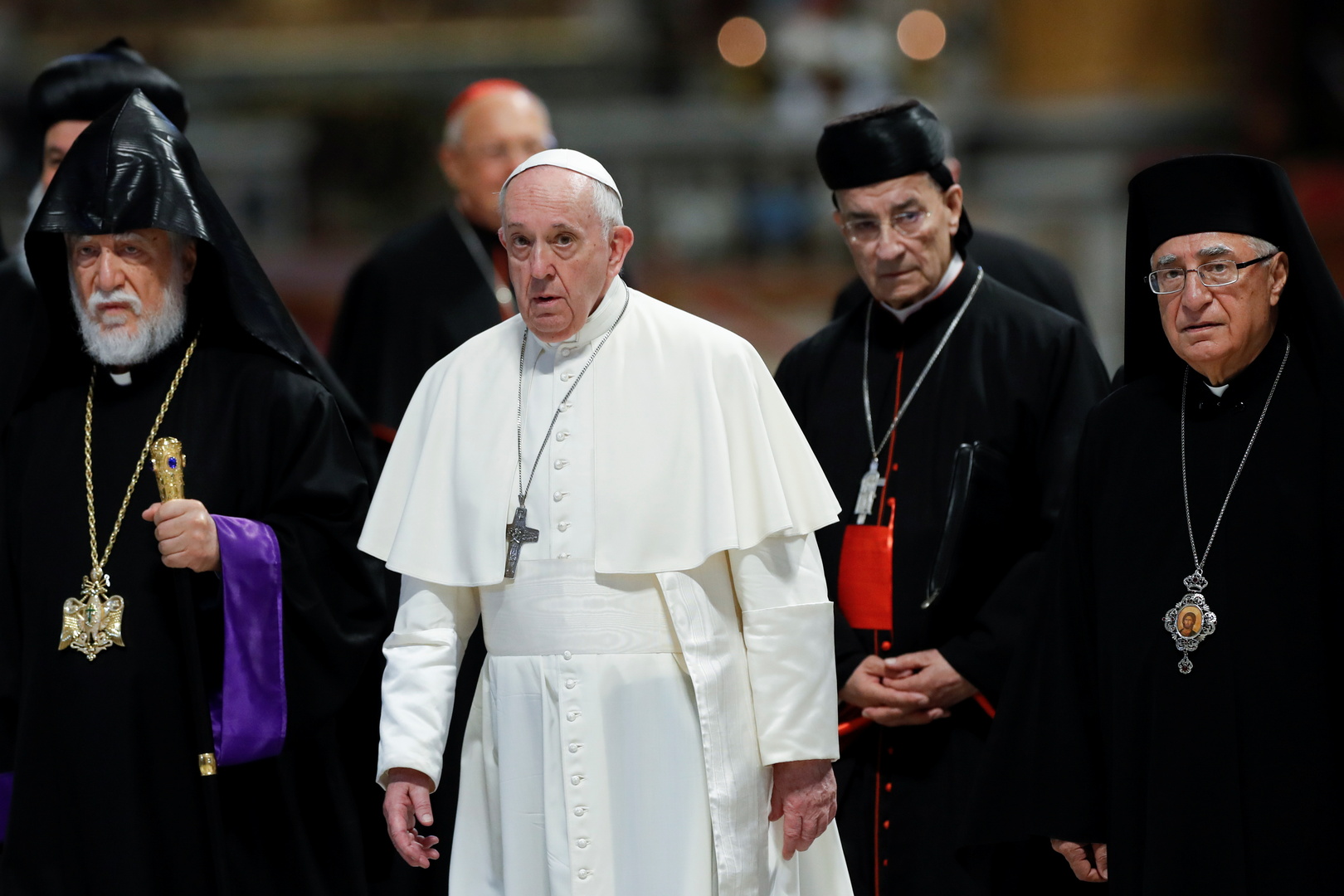 البابا فرنسيس يوجه رسالة لمسيحيي العراق