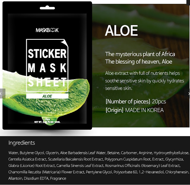 Sulmae Strawberry Maskbook Sticker Mask Sheet Review