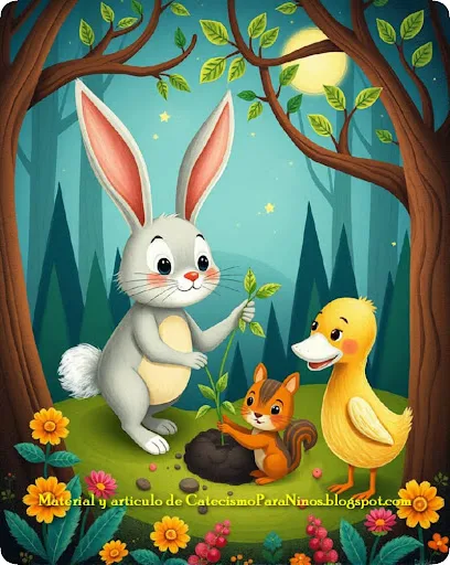 Recursos de catequesis para niños de 3 a 10 años sobre todas las Parábolas de Jesús con cuentos infantiles con emojis, info super completa y muchísimo más - Material y articulo de CatecismoParaNinos.blogspot.com