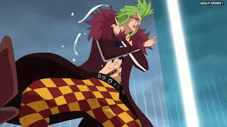 ワンピースアニメ ドレスローザ編 712話 バルトロメオ Bartolomeo CV.森久保祥太郎 | ONE PIECE Episode 712