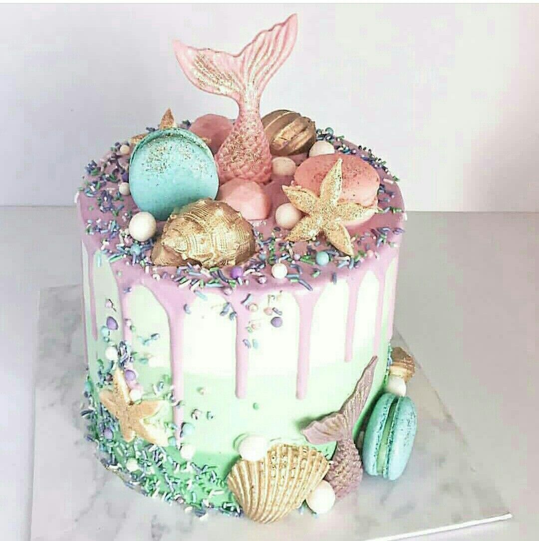 mermaid birthday cakes