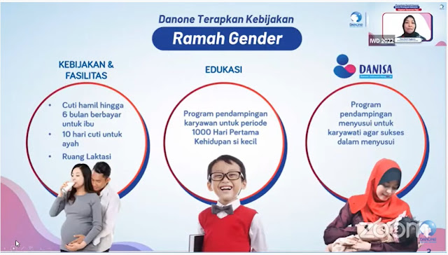 kebijakan ramah gender danone