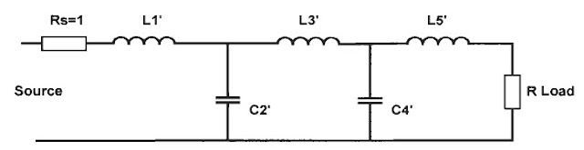 passive butterworth LPF circuit topology 2