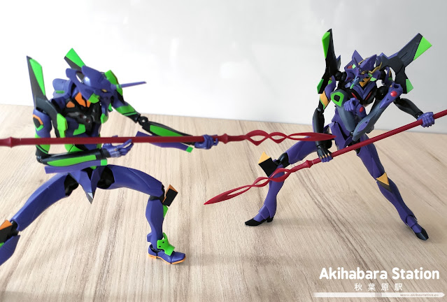 Review de los Robot Spirits Evangelion Test Type 01, Model 8 β y 13 - Tamashii Nations